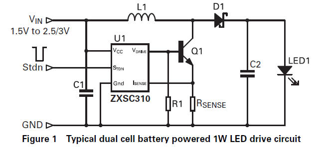 V W Led Driver Circuit Diagram